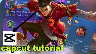 mlbb edit tutorial [upl. by Aiel]