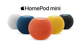 HomePod mini now in colour I Apple [upl. by Siramed]