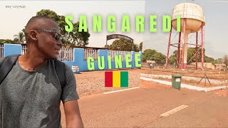 GUINEE Visite a SANGAREDI  La ville de Bauxite [upl. by Dymphia365]