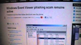 Windows Event Viewer Phishing Scam [upl. by Raknahs]