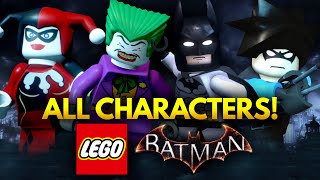 All LEGO Batman Skins  Arkham Knight Mod Showcase [upl. by Oswell]