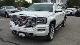 2017 GMC Sierra 1500 Denali 4WD Crew Cab 22quot Rims White Oshawa ON Stock 170044 [upl. by Flowers]