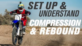 How To Set up Dirt Bike Suspension Compression and Rebound [upl. by Hanaj140]