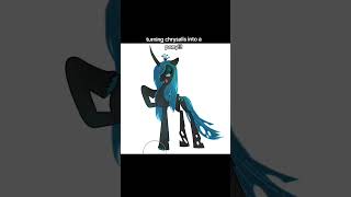 My redesign of chrysalis from my little pony as a pony mlp shorts fyp viral mylittlepony [upl. by Notseh878]