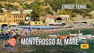 Cinque Terre  Monterosso  Walking Tour  Italy  🇮🇹 4K [upl. by Vogele]