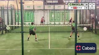 Jornada 6 The Legends Candelas vs Monono 🎾 [upl. by Otti]