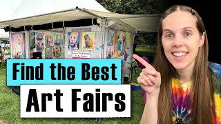 How to choose the right ART FAIR to sell the MOST art [upl. by Ardnahcal]