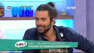 Max Cabezón quotMi amor platónico chileno es Denisse Rosenthalquot [upl. by Jola]