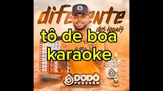 karaoke tô de boa [upl. by Ashlee]