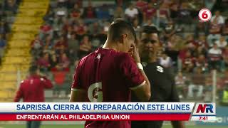 Deportivo Saprissa se encuentra enfocado en partido contra el Philadelphia Union [upl. by September]