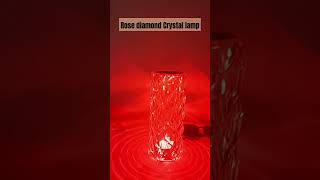 Rose diamond crystal lamp [upl. by Cronin]