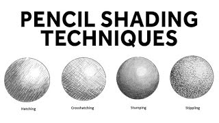 How To Shade With Pencil  Pencil Shading Techniques  Drawing Exercises  Basic Drawing Lessons [upl. by Ahsilek]