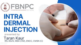 Intra Dermal Injection Technique and NCLEX Style Questions [upl. by Gatian187]