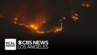 Line Fire spreads to San Bernardino National Forest [upl. by Nahn112]