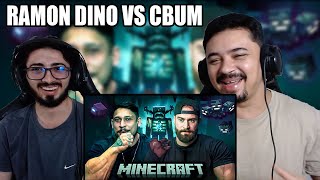 REACT QUAL É O MOB MAIS PODEROSO DO MINECRAFT  RAMON vs CBUM  BB100 Games [upl. by Airbmak447]