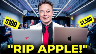 Elon Musk quotI Am Releasing New 99 Tesla Laptop That Will DESTROY The Macbookquot [upl. by Noswad]