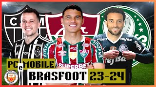 Atualização Brasfoot PC e MOBILE  Maio Ligas européias e jogadores [upl. by Ahsekin]