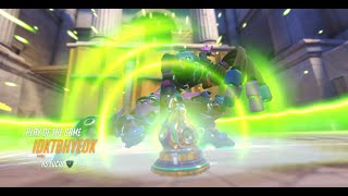 I lowered my sensitivity by 4 on Overwatch 2  Lucio Clip Dump [upl. by Desmund]