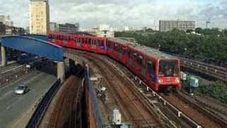 Docklands Light Railway 3 DLR Stratford to Poplar [upl. by Bottali]