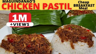 CHICKEN PASTIL  PATER  Maguinadaoan Recipe  Quick and Easy  Trending Viral STREETFOOD ng Quiapo [upl. by Halilad300]