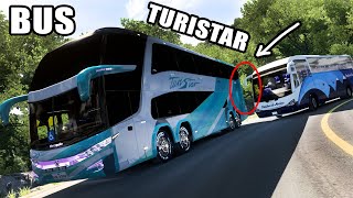 BUS DOBLE PISO de TURISTAR Ejecutivo Marcopolo G7 Paradiso 1800 Ruta Mexico American Truck Simulator [upl. by Ydneh]