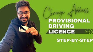 How to UPDATE Your Address in the UK PROVISIONAL Driving License Online 2023 [upl. by Christmann]