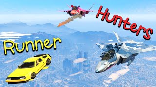 Top Gun Twingo  GTA 5 Manhunt [upl. by Thirzi655]