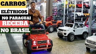 CARRINHO ELÉTRICO INFANTIL NO PARAGUAI RECEBA NO BRASIL CASA MANCHESTER [upl. by Aziar]