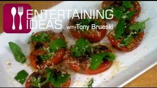 Roasted Tomato Steaks  Entertaining Ideas [upl. by Boyer846]