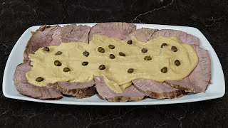 Vitello tonnato ricetta originale [upl. by Artemed274]