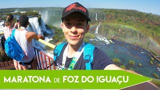 A CORRIDA  MARATONA DE FOZ DO IGUAÇU 01 [upl. by Inglebert673]