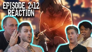 SEASON FINALE Anime SCEPTICS Watch Attack On Titan 2x12  ReactionTalk [upl. by Torrey578]