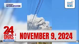 24 Oras Weekend Express November 9 2024 HD [upl. by Raddi952]