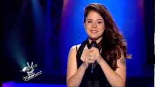 Sanziana Niculae  Blue Jeans Blind Auditions  Vocea Romaniei S302 [upl. by Legnaros]