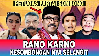 RANO KARNO SESUMBAR TIGA PUTARAN PUN DIRINYA AKAN MENANG OH [upl. by Eshman]