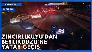 Zincirlikuyudan Beylikdüzüne Yatay Geçiş  1779km total  CFMOTO 250NK [upl. by Akessej]