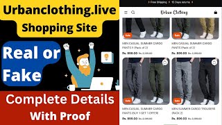 Urban Clothing Real or fake  urbanclothinglive Review  Refund Process Product Return [upl. by Jobyna]