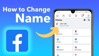 How to Change Name on Facebook [upl. by Hafital]