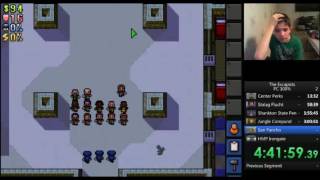 The Escapists PC 100 Speedrun In 070346 Old World Record [upl. by Yreffeg]