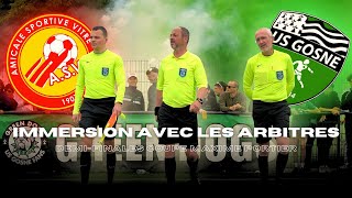 En immersion avec les arbitres pour la demifinale de coupe Maxime Portier [upl. by Hael]