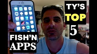 Tys 5 BEST WEATHER APPS FOR inshore amp OFFSHORE FISHING iPhone [upl. by Atnahsal419]