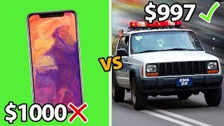 9 Cars CHEAPER Than The New iPhone X [upl. by Niroc]