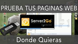 TESTEA TUS PÁGINAS WEB DESDE TU MEMORIA USB ✅💻 [upl. by Enomys]