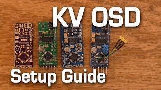 How to Setup KV OSD MinimOSD Naze32 [upl. by Nnail]