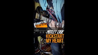 GUITAR LESSON TABS  Kickstart my Heart by Motley Crue [upl. by Hildegaard]