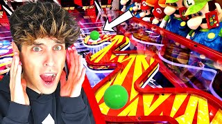 I Tried Beating My Friends at EVERY Carnival Game IAAPA 2024 Part 2 [upl. by Amelina107]