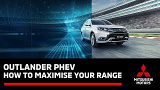 How to maximise the EV Driving Range on your Outlander PHEV [upl. by Aneen]