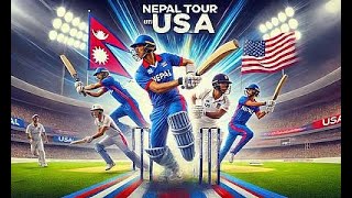 Cricket Nepal Vs USA Live Match  LIVE  271024 [upl. by Eecart]