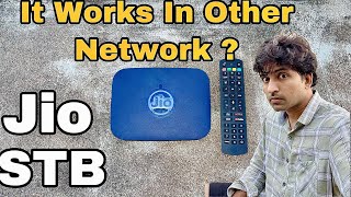 Jio Fiber Settop Box work with other Network  Jio Stb Works In Other Network [upl. by Gabby988]