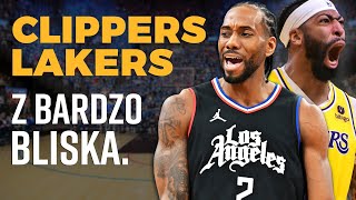 LA LAKERS vs CLIPPERS Z bardzo bliska [upl. by Liban303]